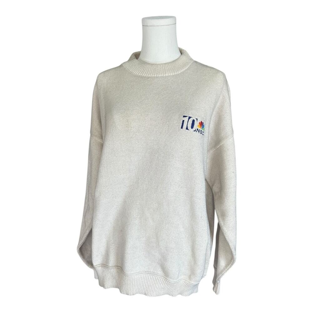 Vintage NBC news men’s crewneck sweater